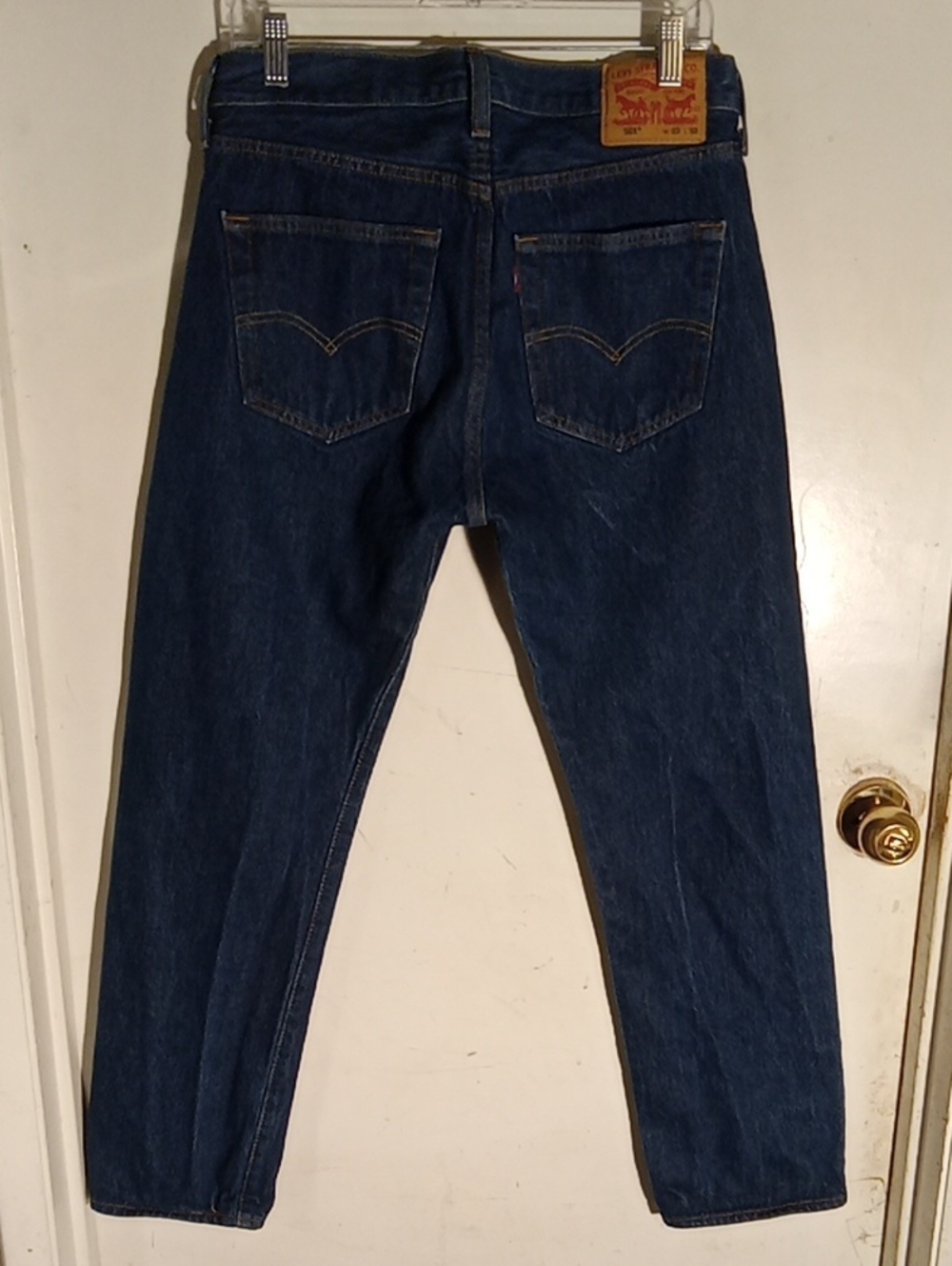 Men's Levi Jeans 501- 33-32 Good Condition Blue Leg In Seam 29 Inches
